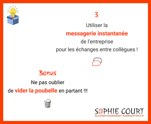 3 conseils pour limiter le volume de sa boite mail - conseil 3 et bonus